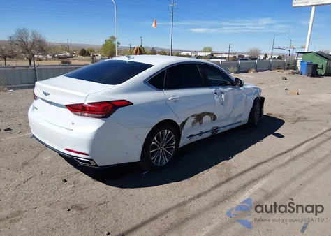 2015 Hyundai Genesis 3.8 из США, поврежденный, VIN KMHGN4JE5FU096917